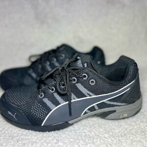 PUMA Safety Celerity Knit Work Shoes, Steel Toe, Size 7.5, Slip/Heat Resistant